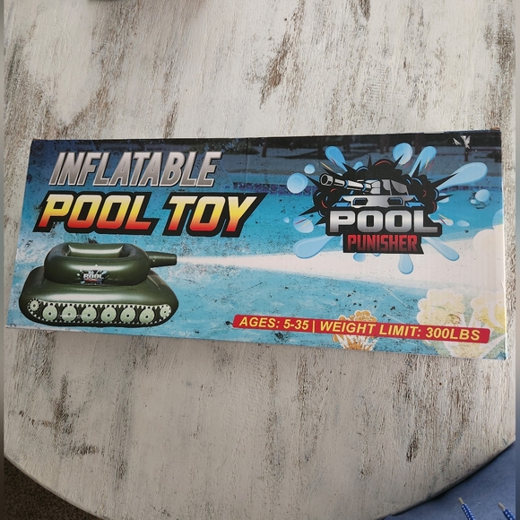 Other | Inflatable Tank Pool Float The Original Pool Punisher Water ...